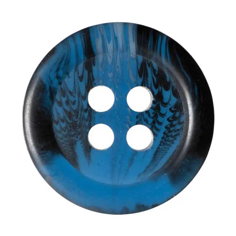 Blue And Grey Marbled Buttons 1