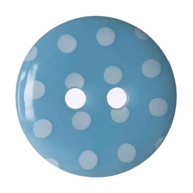 Blue Polka Dot Buttons 1