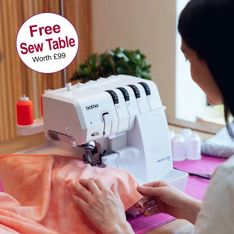 Brother Airflow 3000 Overlocker With Free Table 1