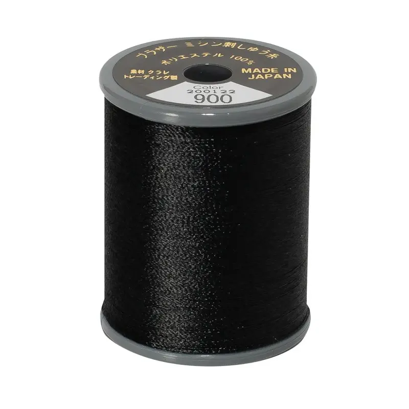 Brother Black Embroidery Thread 1