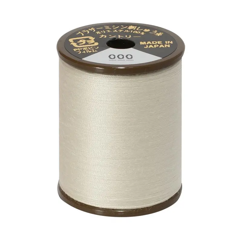 Brother Country Embroidery Thread, 000 White 1