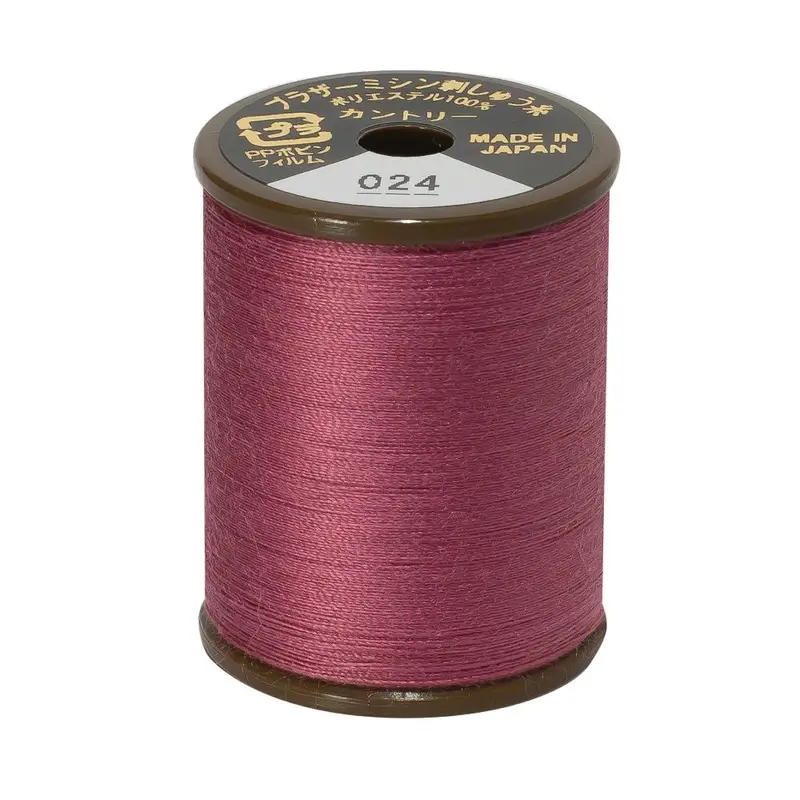 Brother Country Embroidery Thread, 024 Deep Rose 1