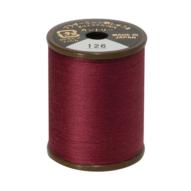 Brother Country Embroidery Thread, 126 Red 1