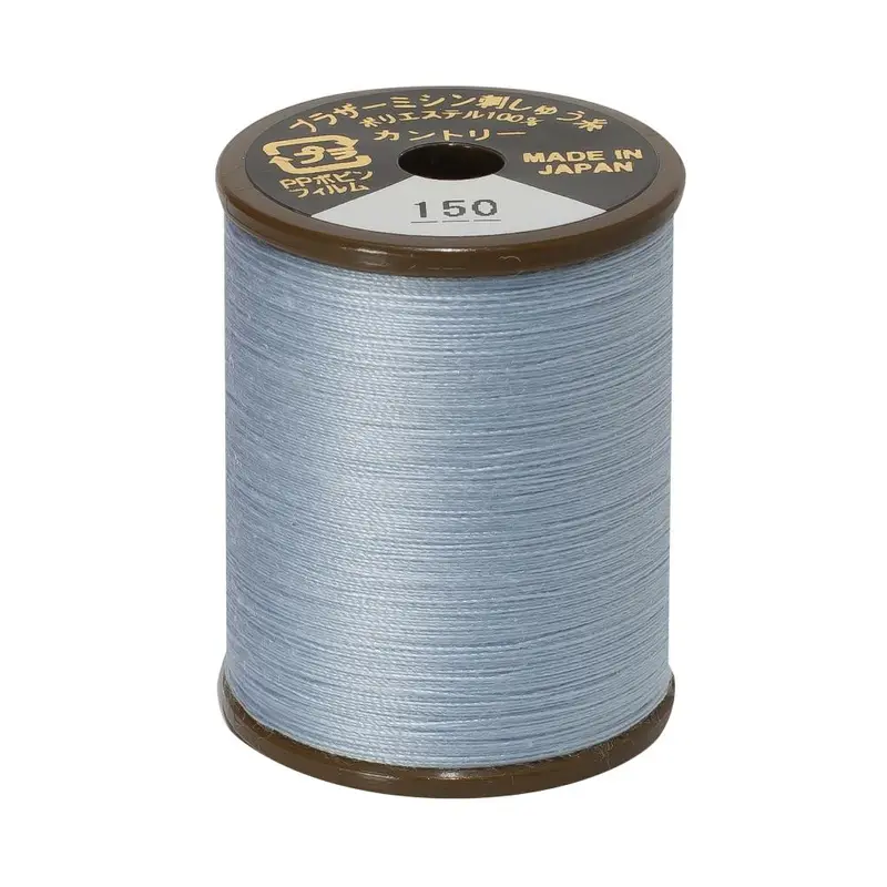 Brother Country Embroidery Thread, 150 Sky Blue 1