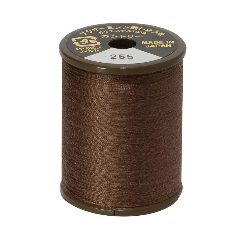 Brother Country Embroidery Thread, 255 Light Brown 1