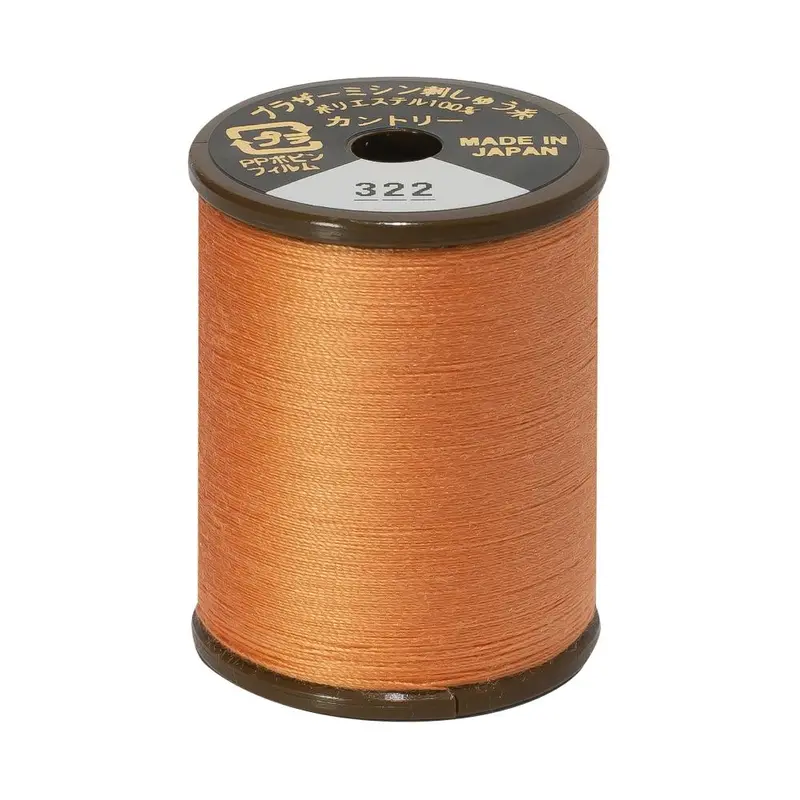 Brother Country Embroidery Thread, 322 Clay Brown 1