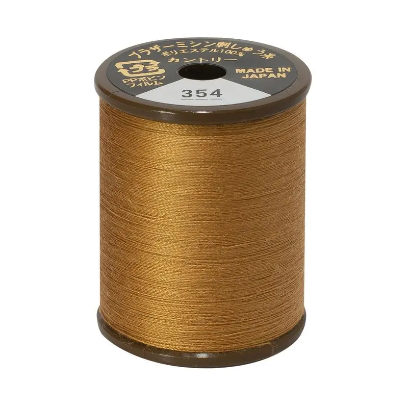 Brother Country Embroidery Thread, 354 Deep Gold 1