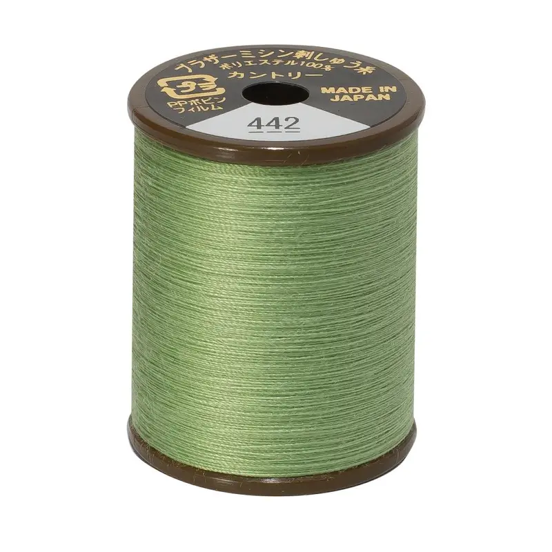 Brother Country Embroidery Thread, 442 Fresh Green 1