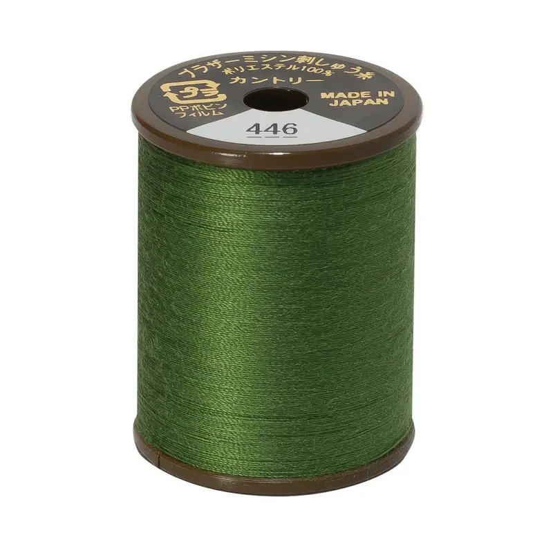 Brother Country Embroidery Thread, 446 Moss Green 1