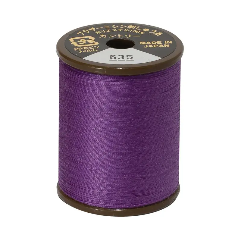 Brother Country Embroidery Thread, 635 Purple 1