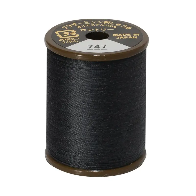 Brother Country Embroidery Thread, 747 Dark Grey 1