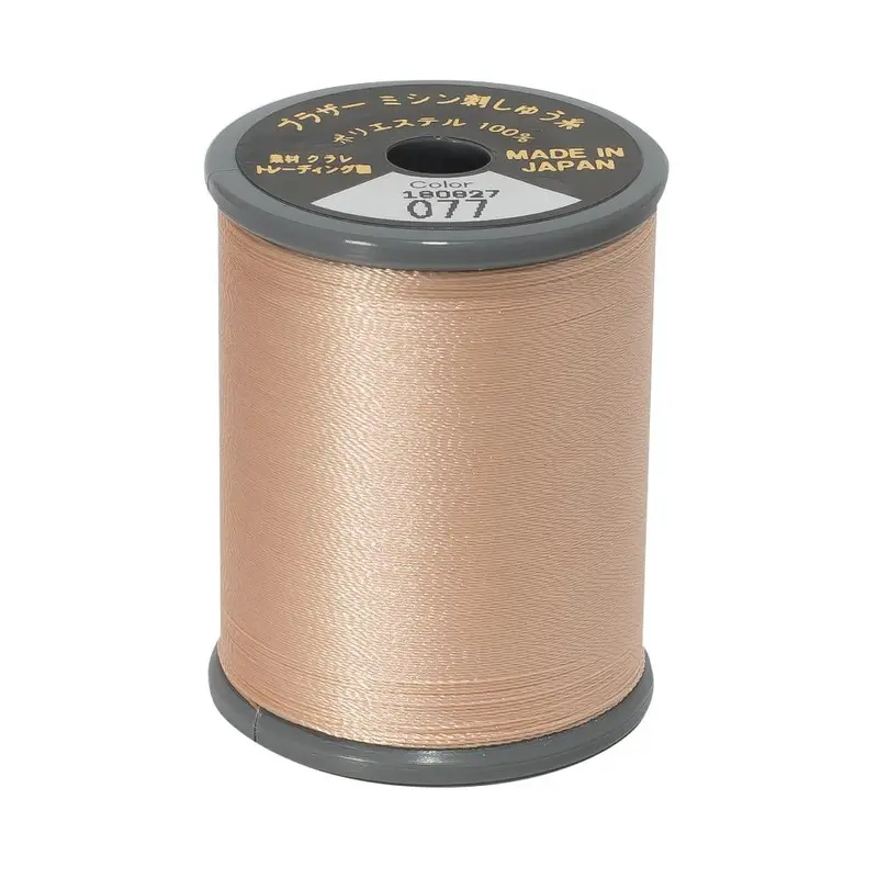Brother Embroidery Flesh Tone Thread 077 Base Light 1