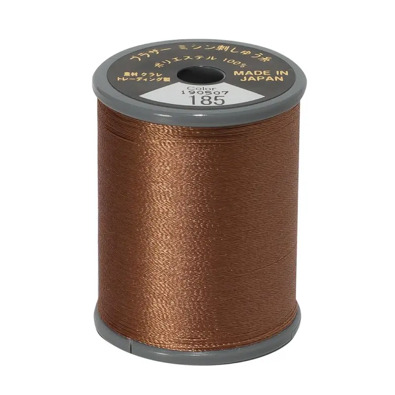 Brother Embroidery Flesh Tone Thread 185 Light Cocoa 1