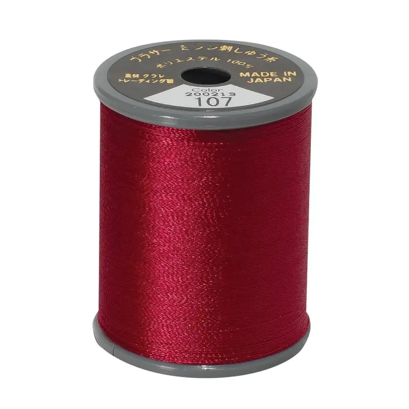Brother Embroidery Thread 107 Dark Fuchsia 1