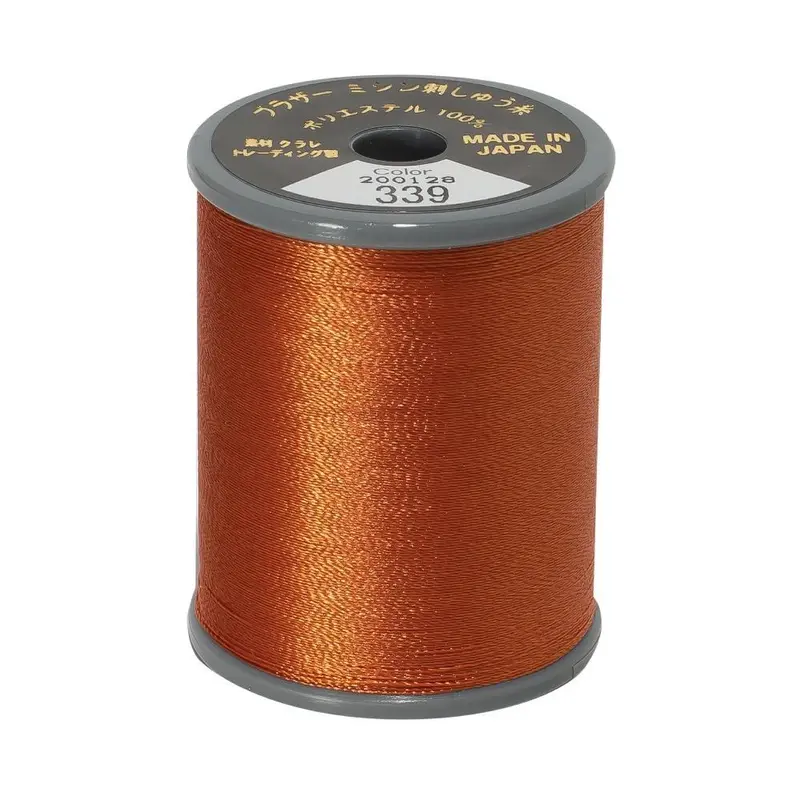 Brother Embroidery Thread 339 Clay Brown 1