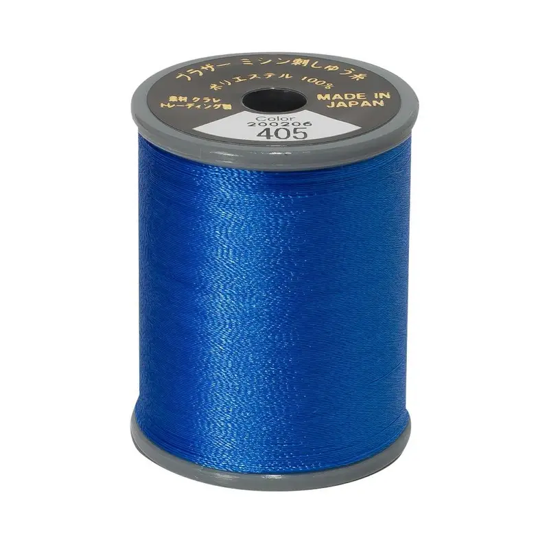 Brother Embroidery Thread 405 Blue 1