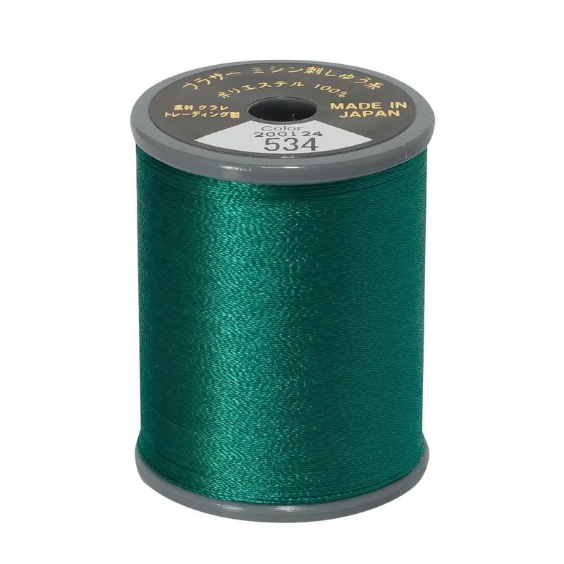 Brother Embroidery Thread 534 Teal 1