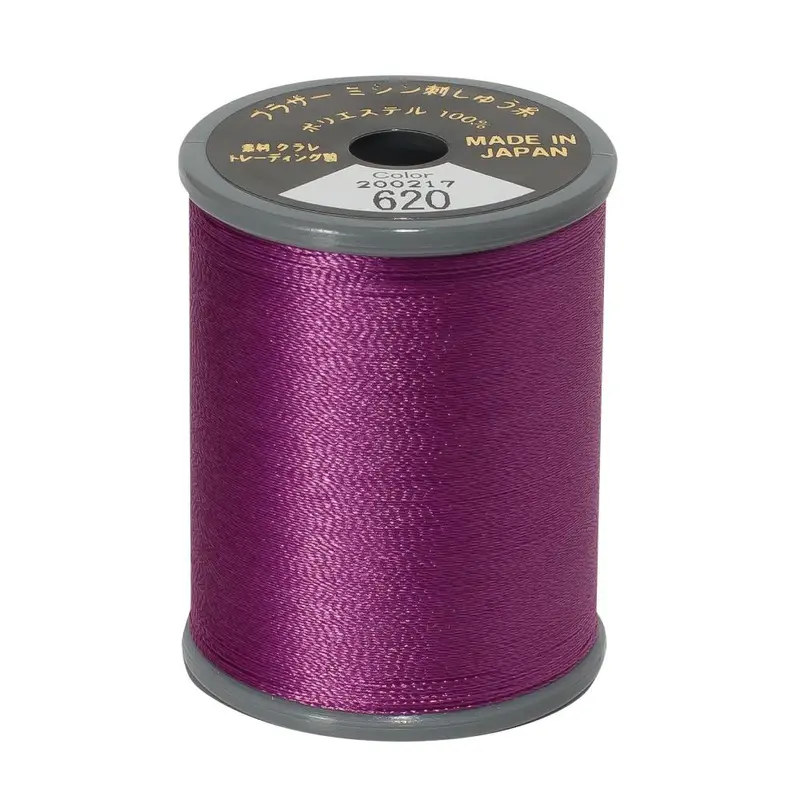Brother Embroidery Thread 620 Magenta 1