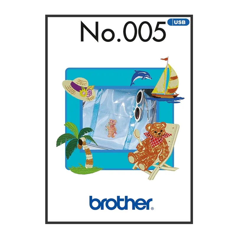 Brother Embroidery Usb 005 | Summer 1