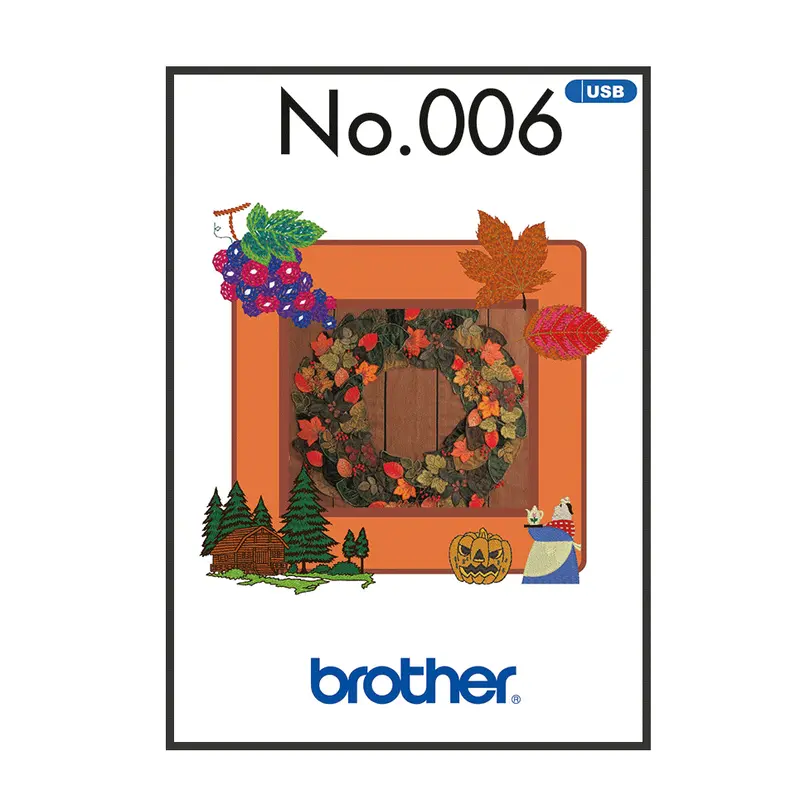 Brother Embroidery Usb 006 | Autumn 1