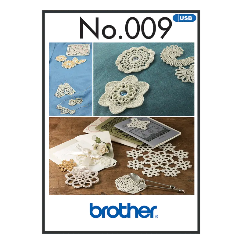 Brother Embroidery Usb 009 | Crochet Style 1