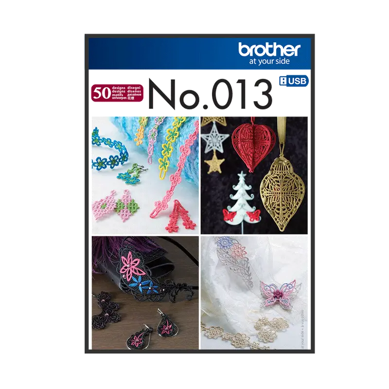 Brother Embroidery Usb 013 | 3D Lace 1