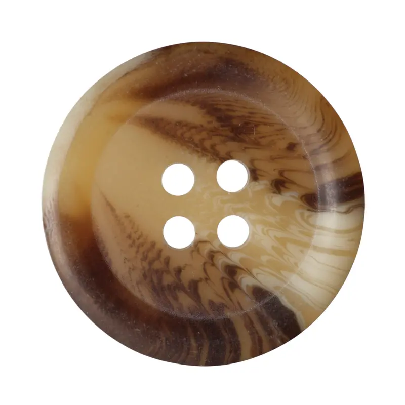 Brown And Cream Marbled Buttons 1