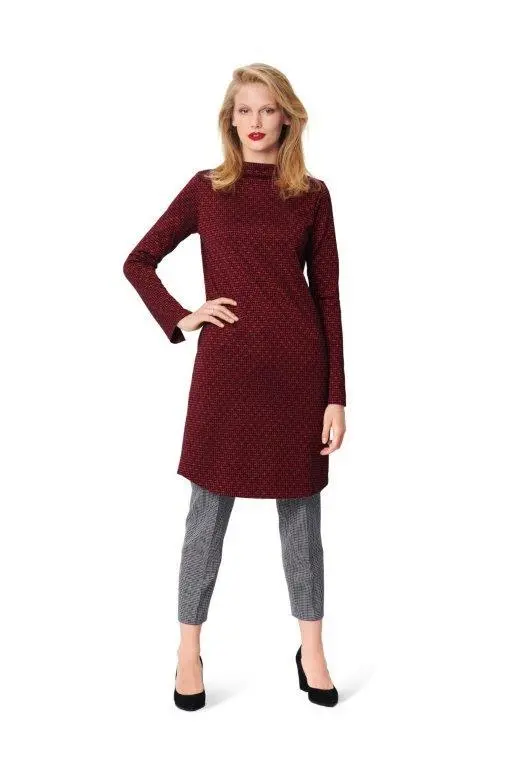 Burda 6080 Dress, Top Pattern 1
