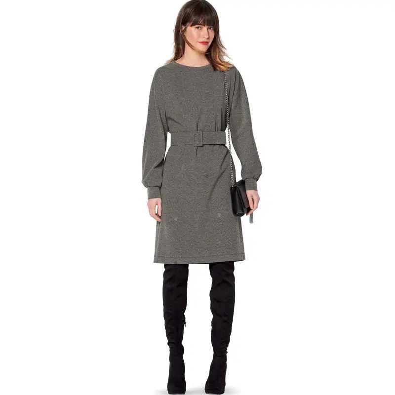 Burda 6180 Shirtdress Pattern 1