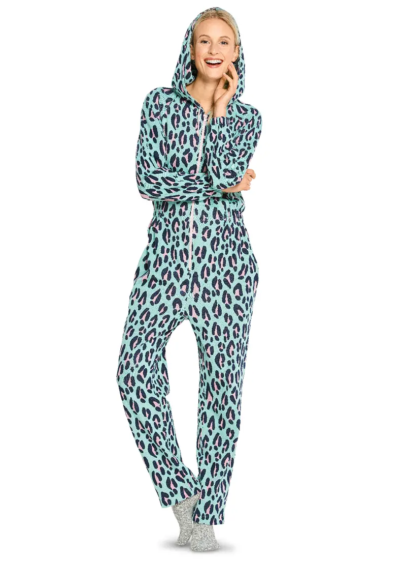 Burda 6397 Unisex Hooded Jumpsuit Pattern 1