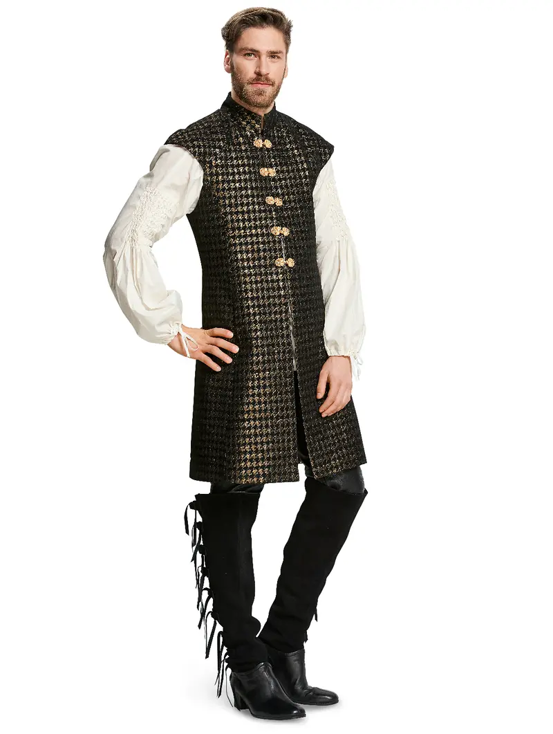 Burda 6399 Men's Renaissance Shirt And Tunic Pattern 1
