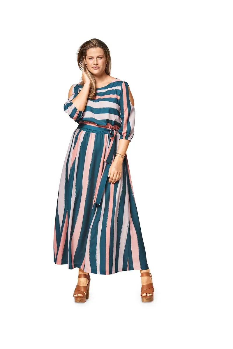 Burda 6449 Women's Summer Dress Sewing Pattern 1