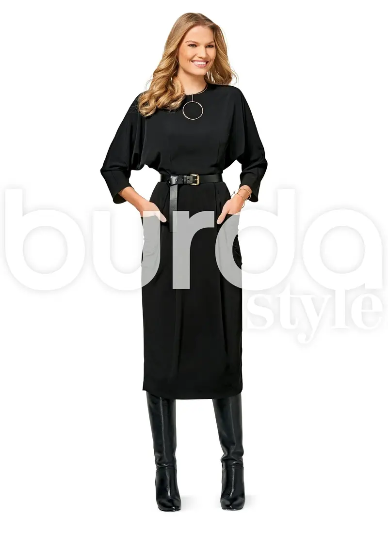 Burda 6451 Women’S Dresses Sewing Pattern 1
