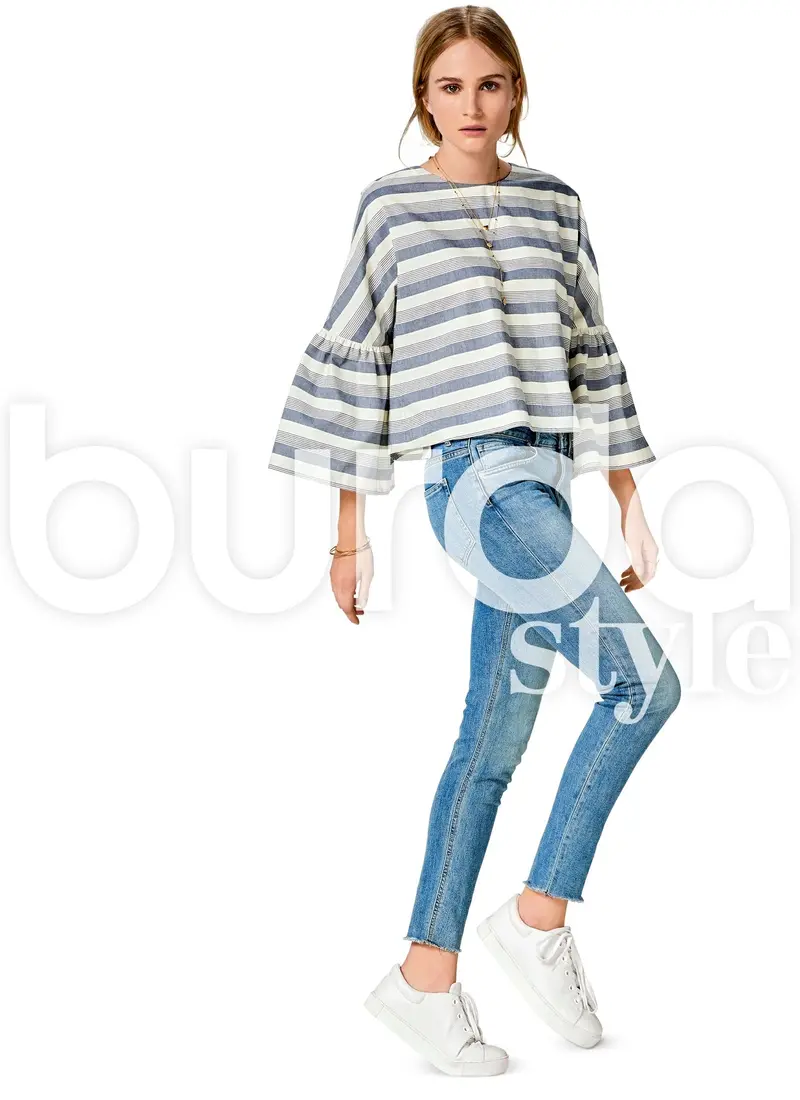Burda 6477 Women’S Top Sewing Pattern 1