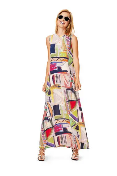 Burda 6628 Misses' Dress Sewing Pattern 1