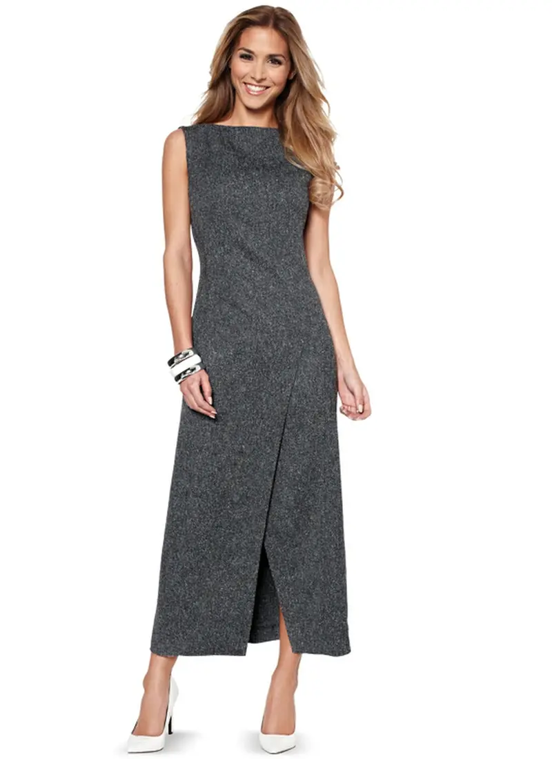 Burda 6877 Misses Wrap Dress Pattern 1