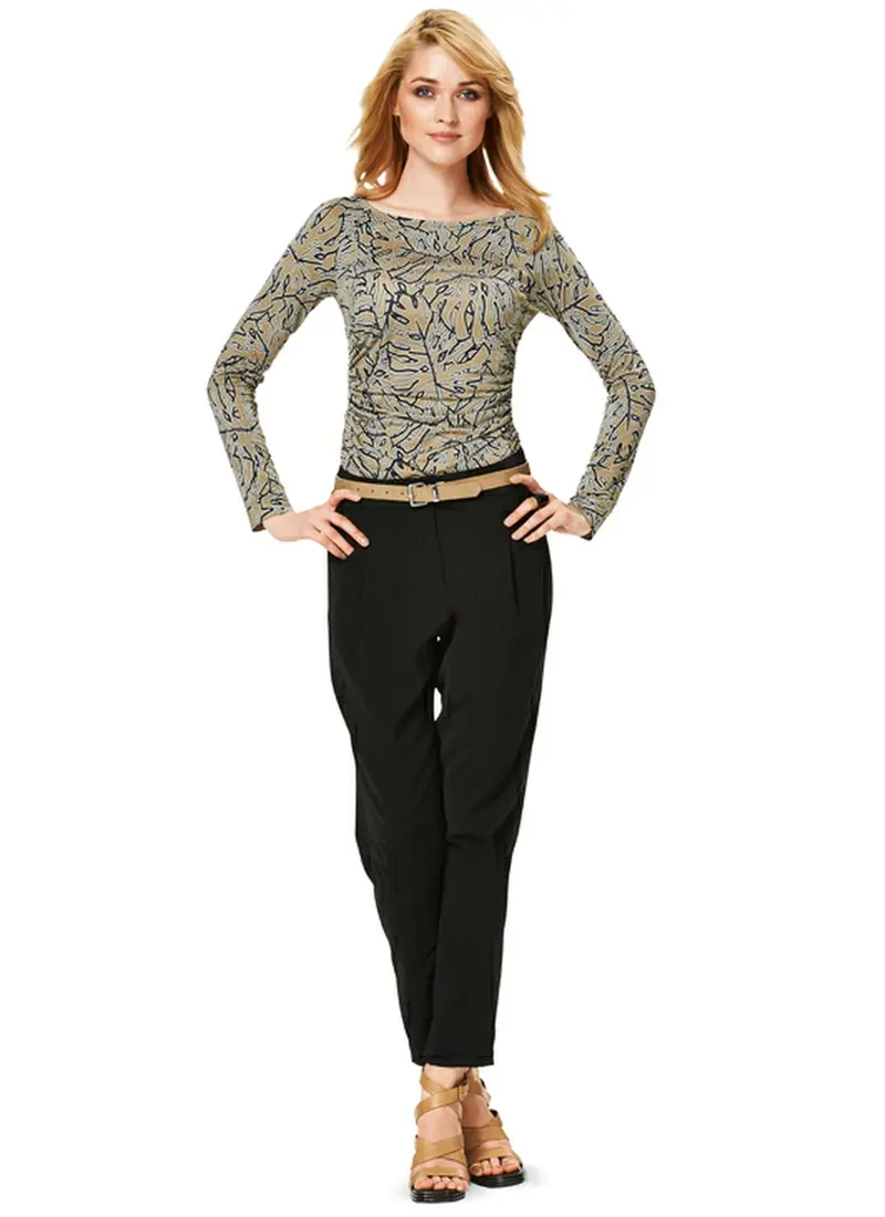 Burda 6910 Figure-Hugging Dress And Tops Pattern 1