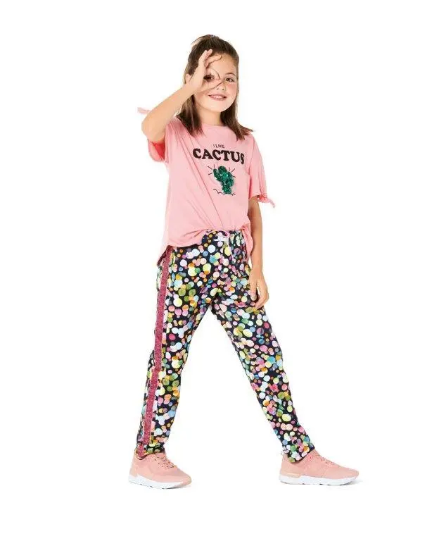 Burda 9300 Children's Unisex Sweatpants Sewing Pattern 1