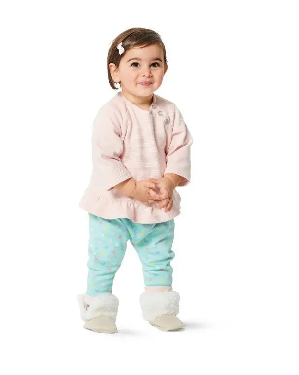 Burda 9312 Babies’ Coordinates, Pull-On Top And Trousers Sewing Pattern 1