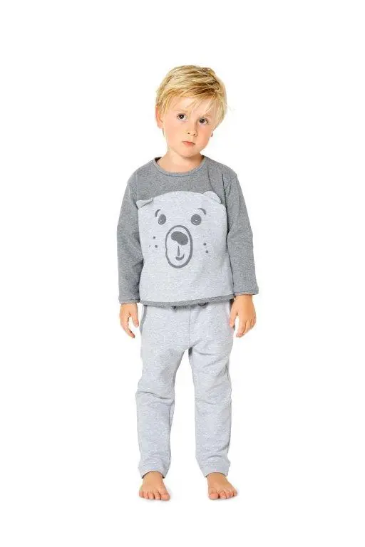 Burda 9326 Toddler's Sleepwear Sewing Pattern 1