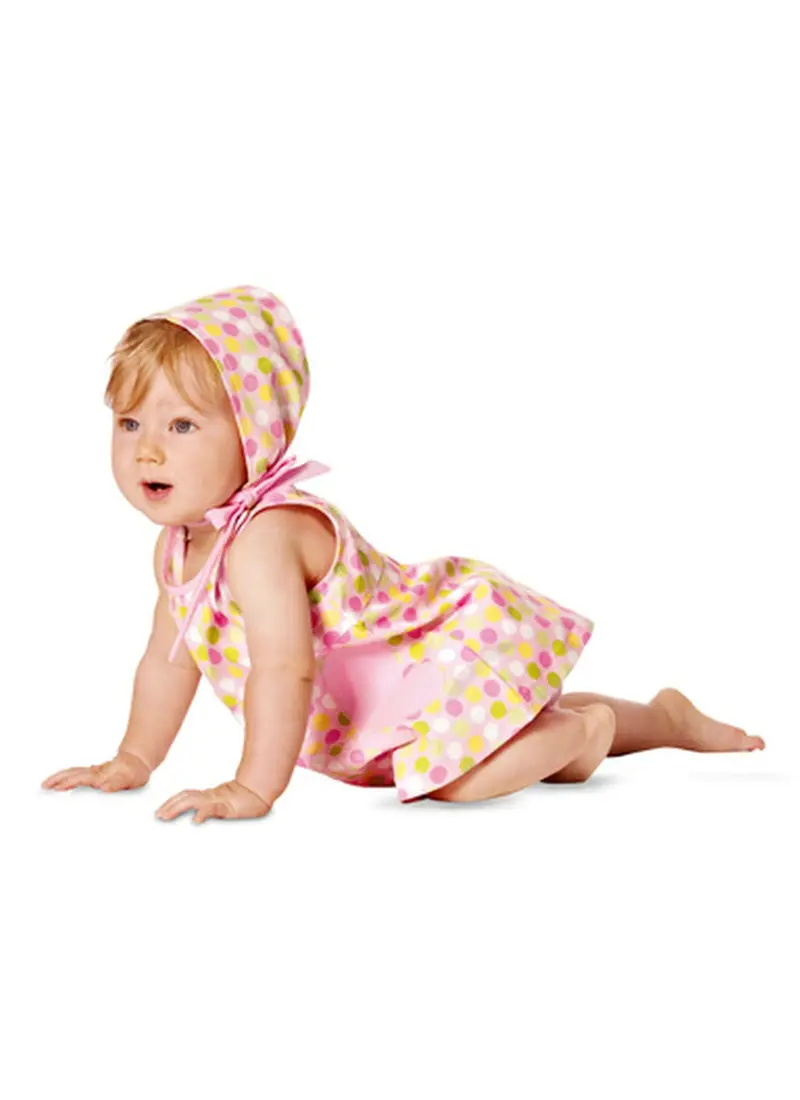 Burda 9462 Babies Outfit Pattern 1