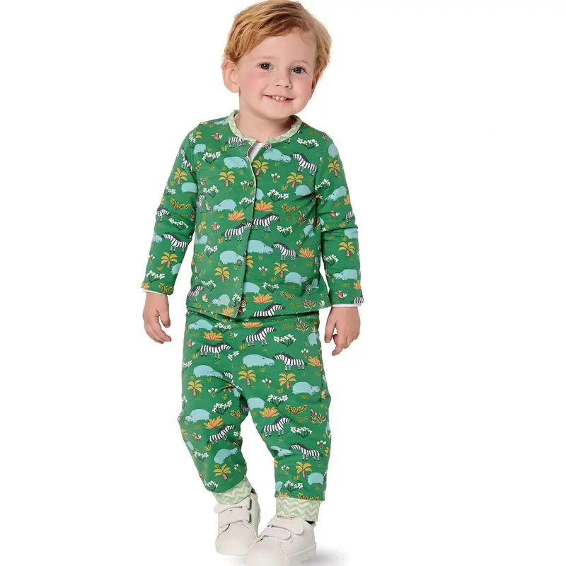 Burda Pattern 9293 Babies' Reversible Jacket And Trousers 1