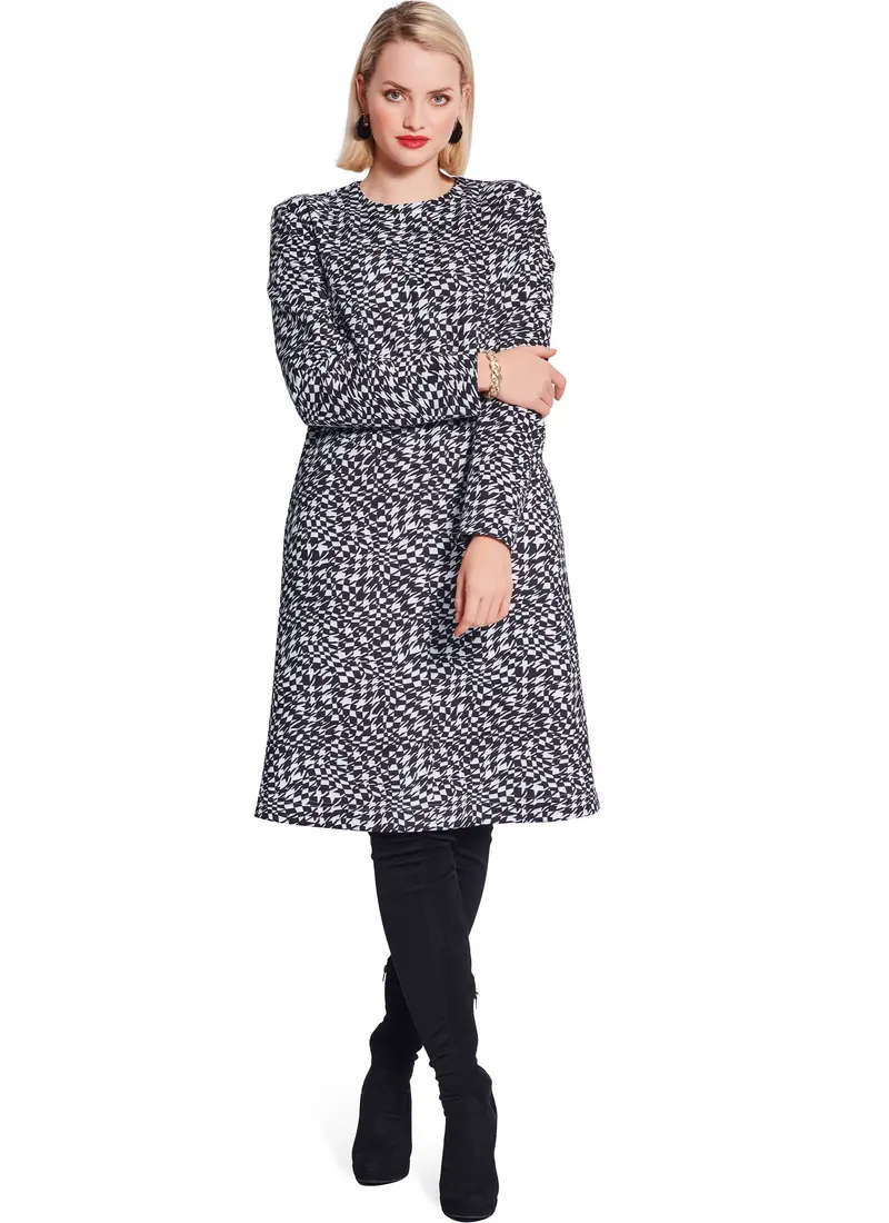 Burda Sewing Pattern 5677 Dress And Shirt 1