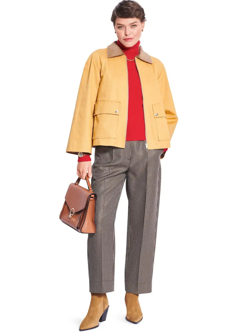 Burda Sewing Pattern 5695 Easy To Sew Jackets 1
