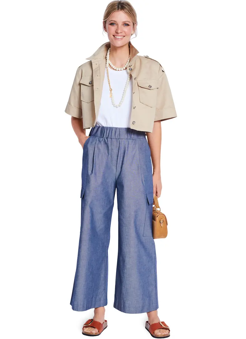 Burda Sewing Pattern 5707 Men's Trousers 1