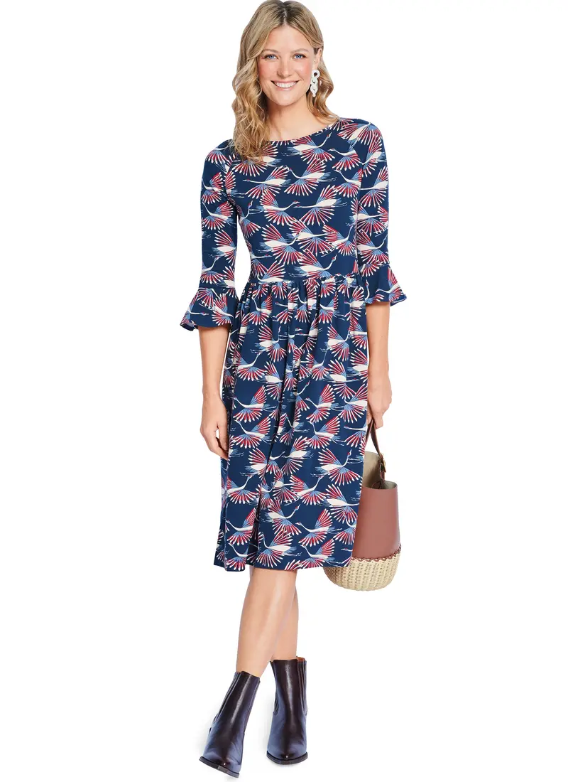Burda Sewing Pattern 5708 Dresses 1