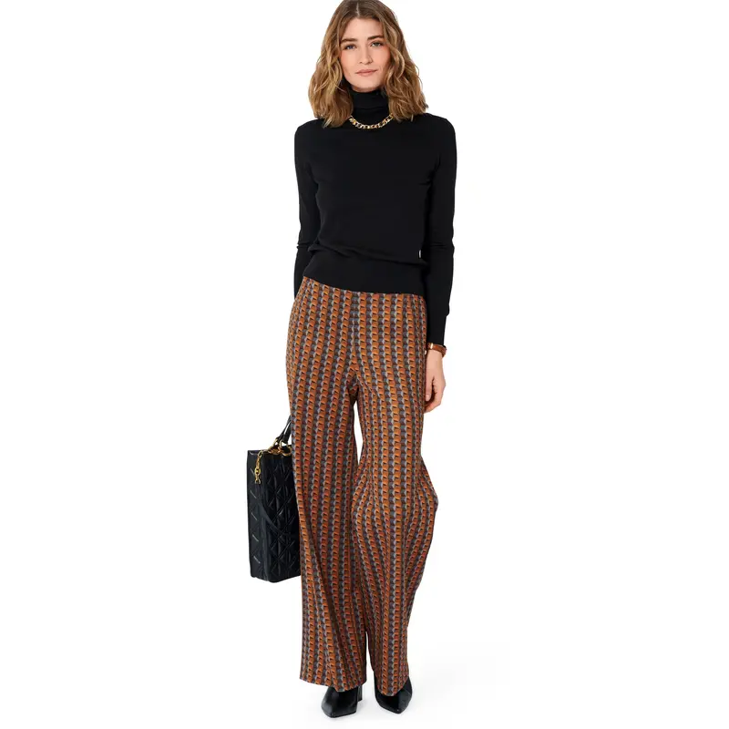 Burda Sewing Pattern 5969 Misses' Wide Leg Pants 1