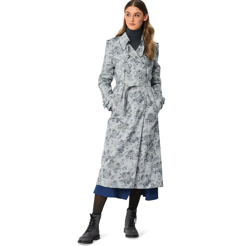 Burda Sewing Pattern 5984 Misses' Caban Jacket And Trench Coat 1