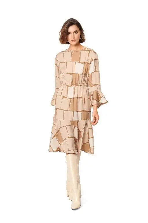 Burda Sewing Pattern 6060 Tunic Top And Dresses 1