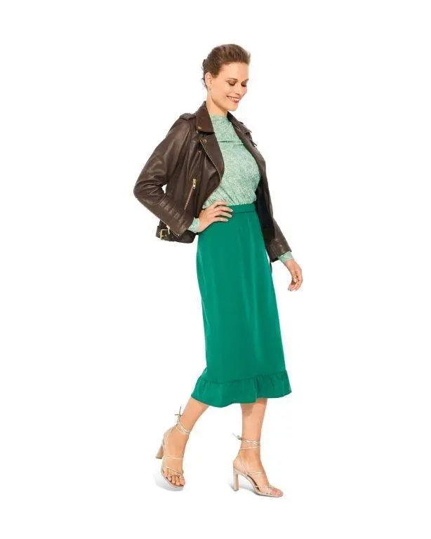 Burda Sewing Pattern 6073 Skirt In Three Lengths 1
